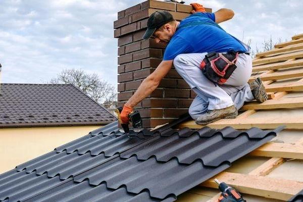 install a metal roof
