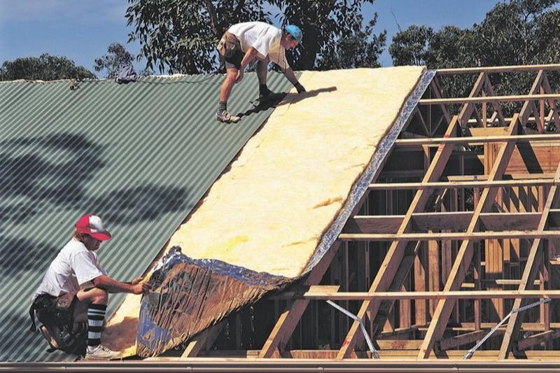 well-insulated attic
