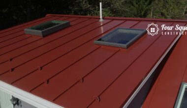 how to install metal roofing on a flat roof