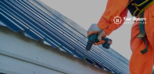how to install metal roofing over plywood